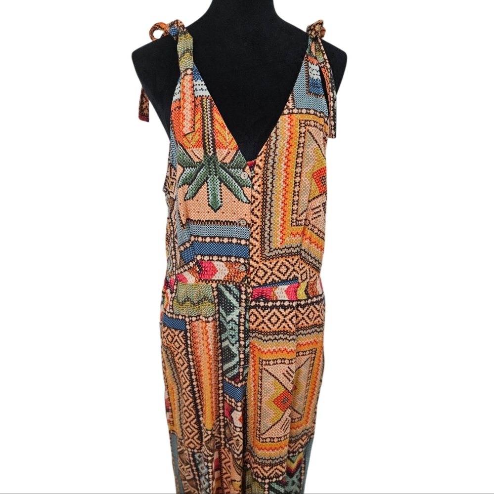 Haute Hipp Geometric Print Women's Jumpsuit-Size Small - Picture 13 of 17